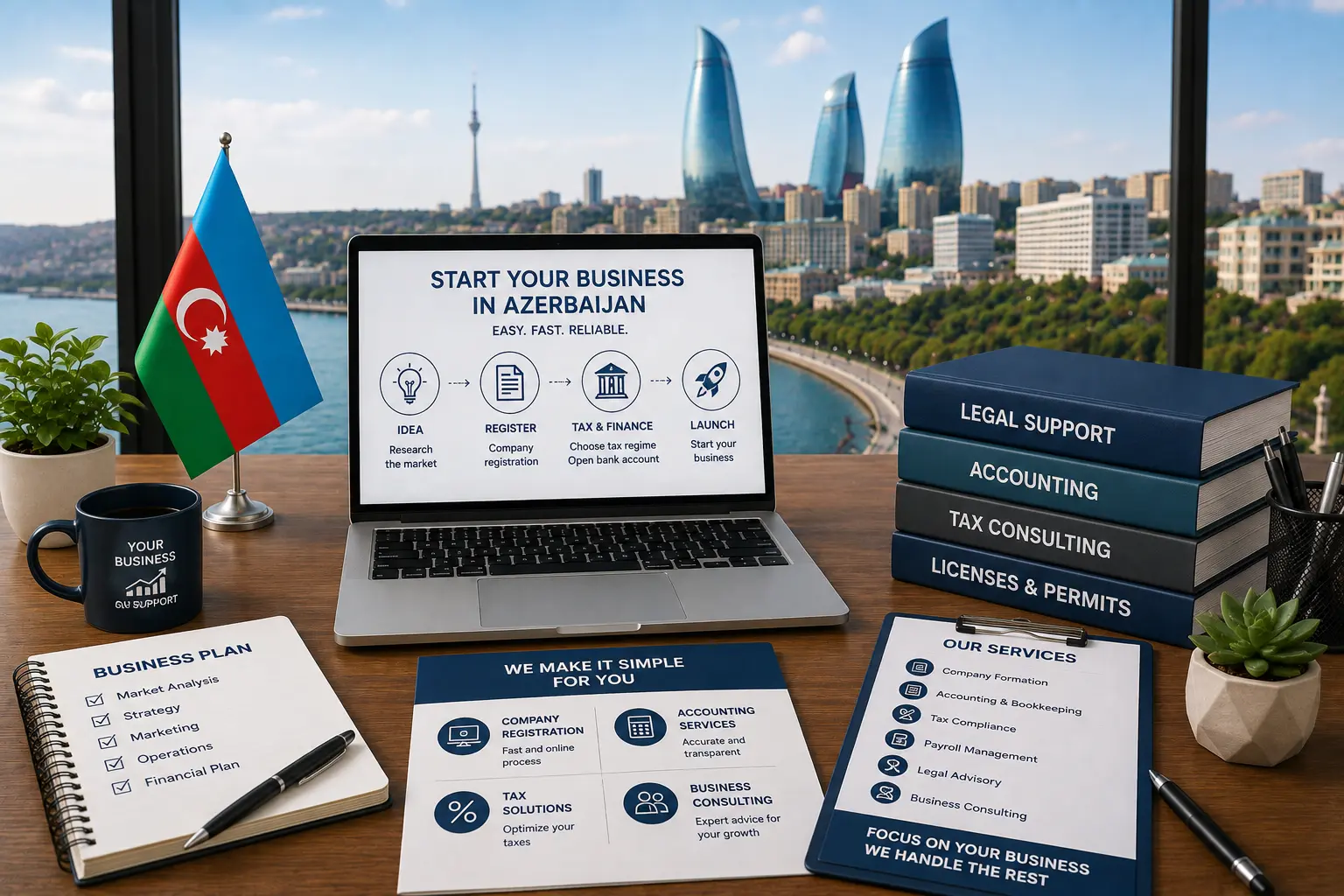 Business Setup and Launch in Azerbaijan: Services, Legal Framework, and Processes
